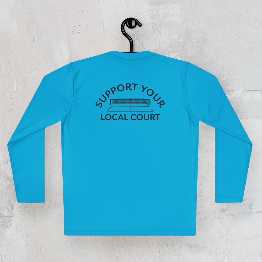 The Support Local Unisex Long Sleeve Performance Tee