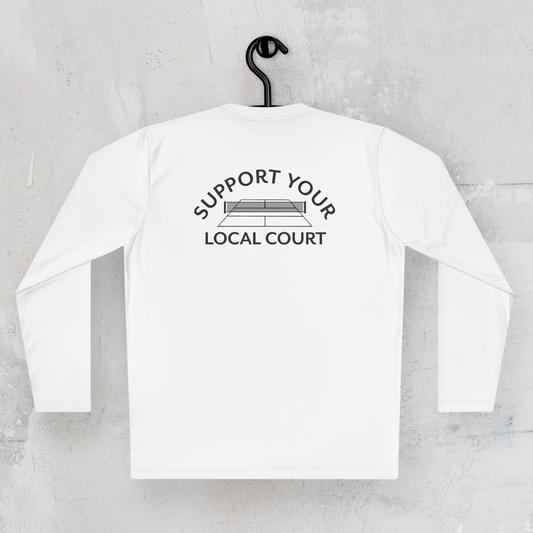 The Support Local Unisex Long Sleeve Performance Tee