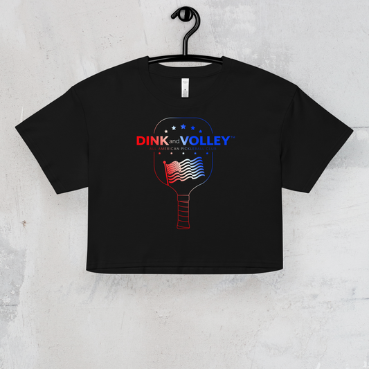 The All American Women's Crop Tee