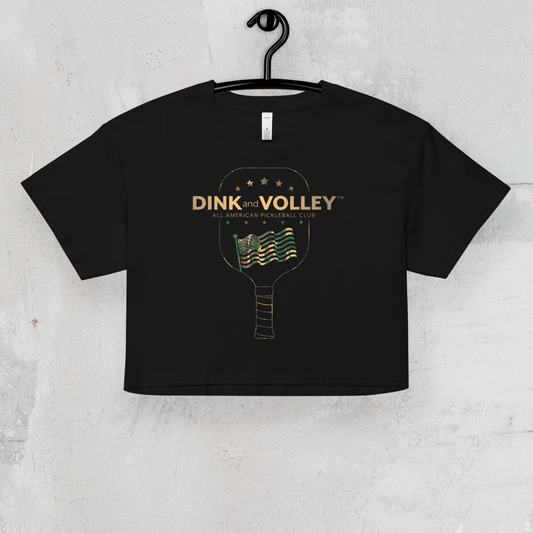 The Camo All American Women's Crop Tee