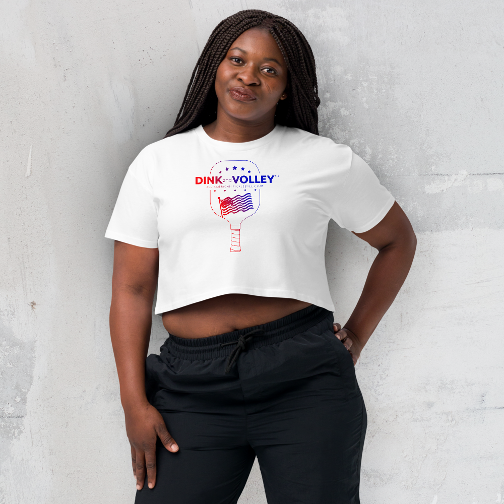 The All American Women's Crop Tee