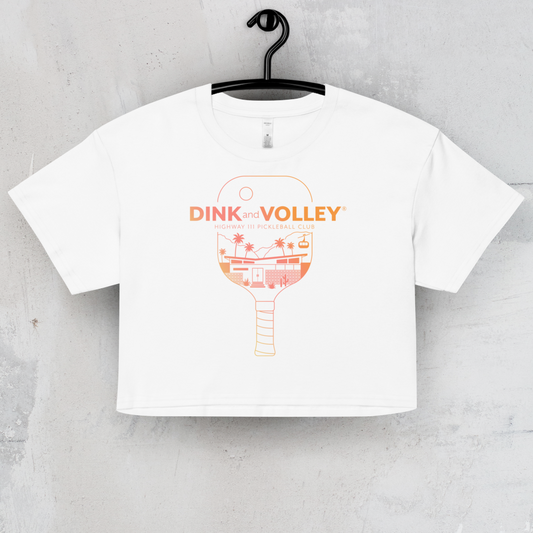The Palm Springs Women's Crop Tee
