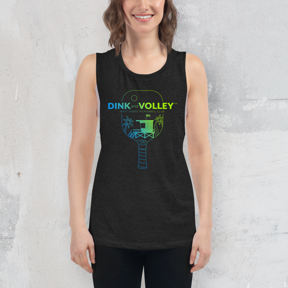 The West Coast Women's Muscle Tee