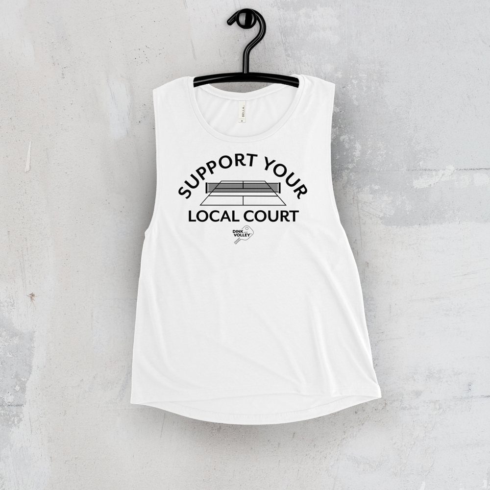The Support Local Women's Muscle Tee