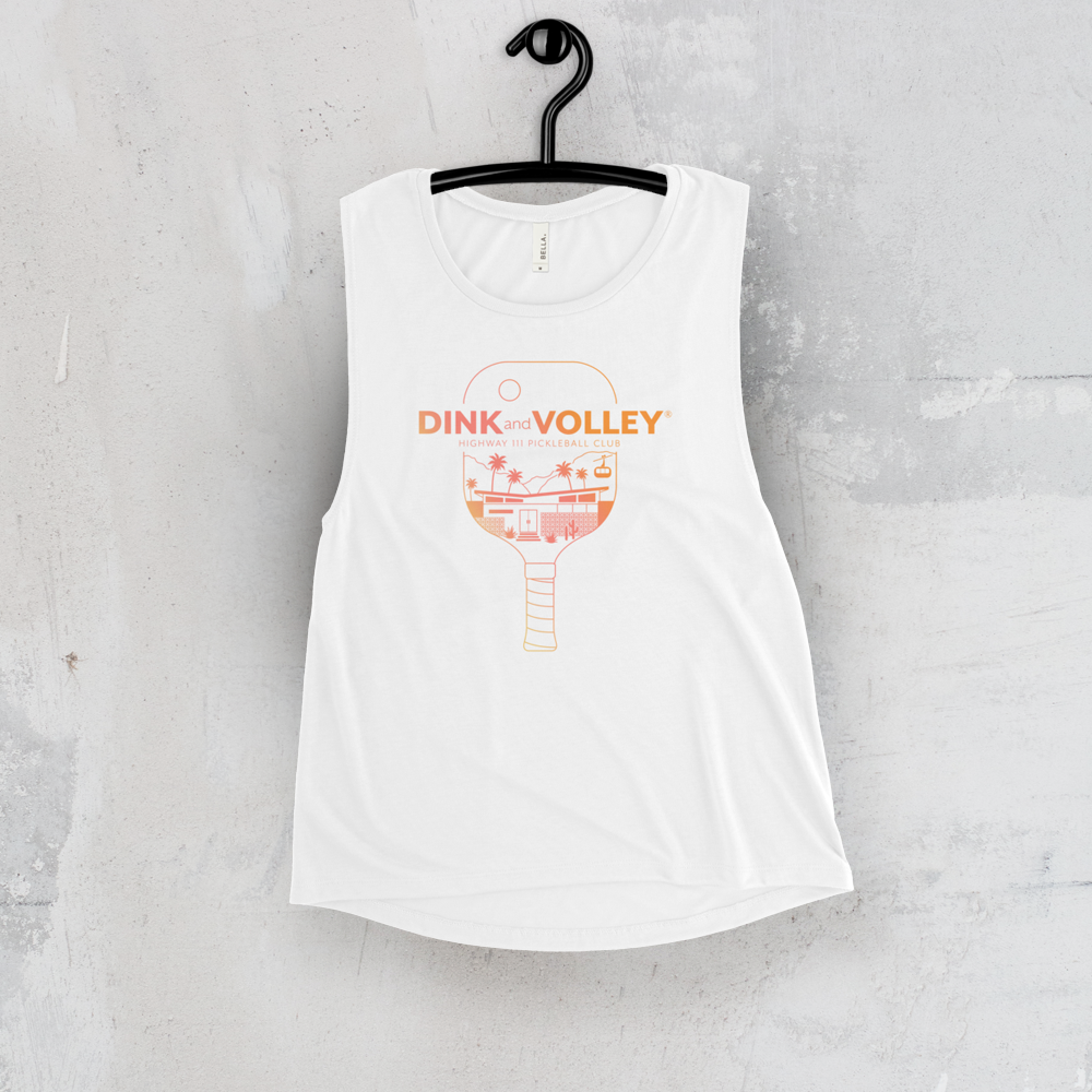 The Palm Springs Women's Muscle Tee