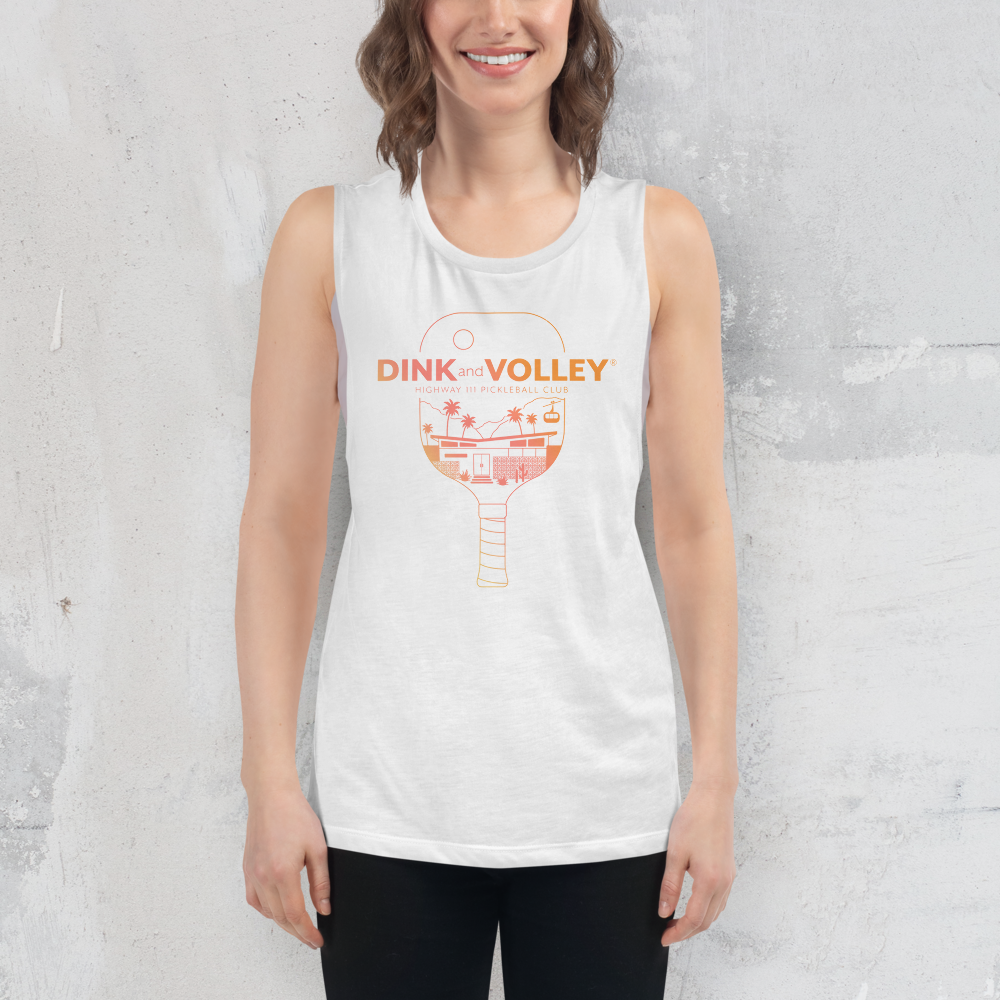 The Palm Springs Women's Muscle Tee