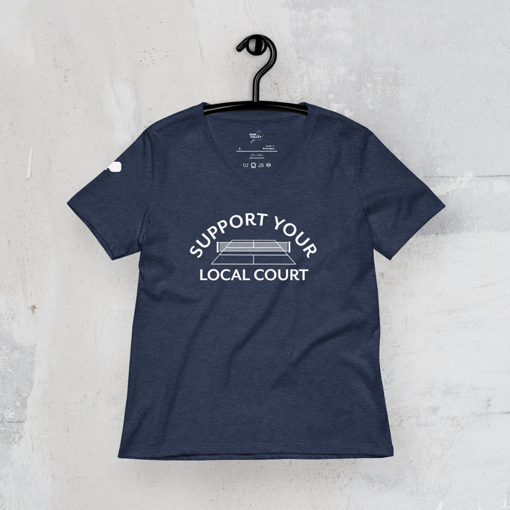 The Support Local V-Neck Tee