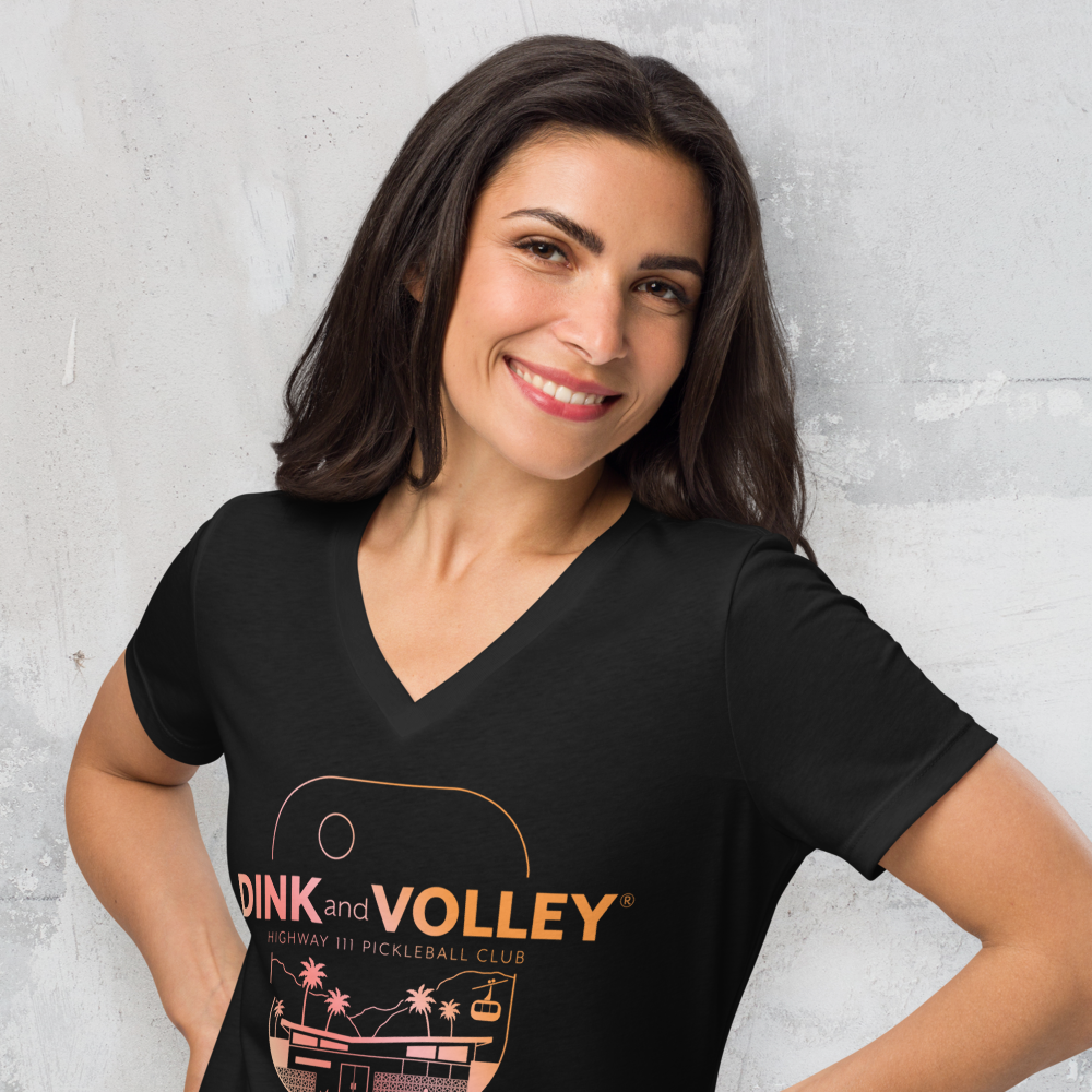 The Palm Springs Women's V-Neck Tee