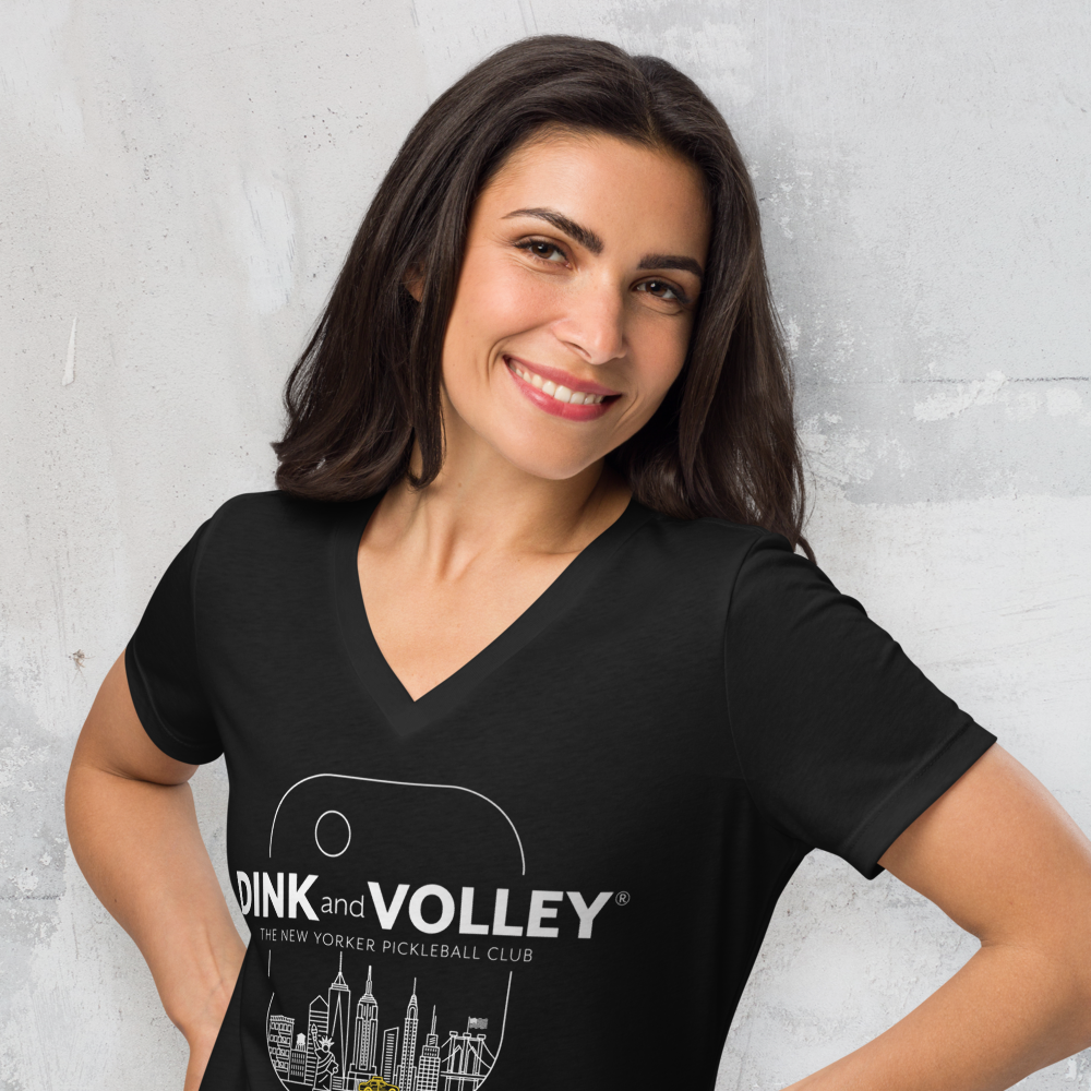 The New Yorker Women's V-Neck Tee