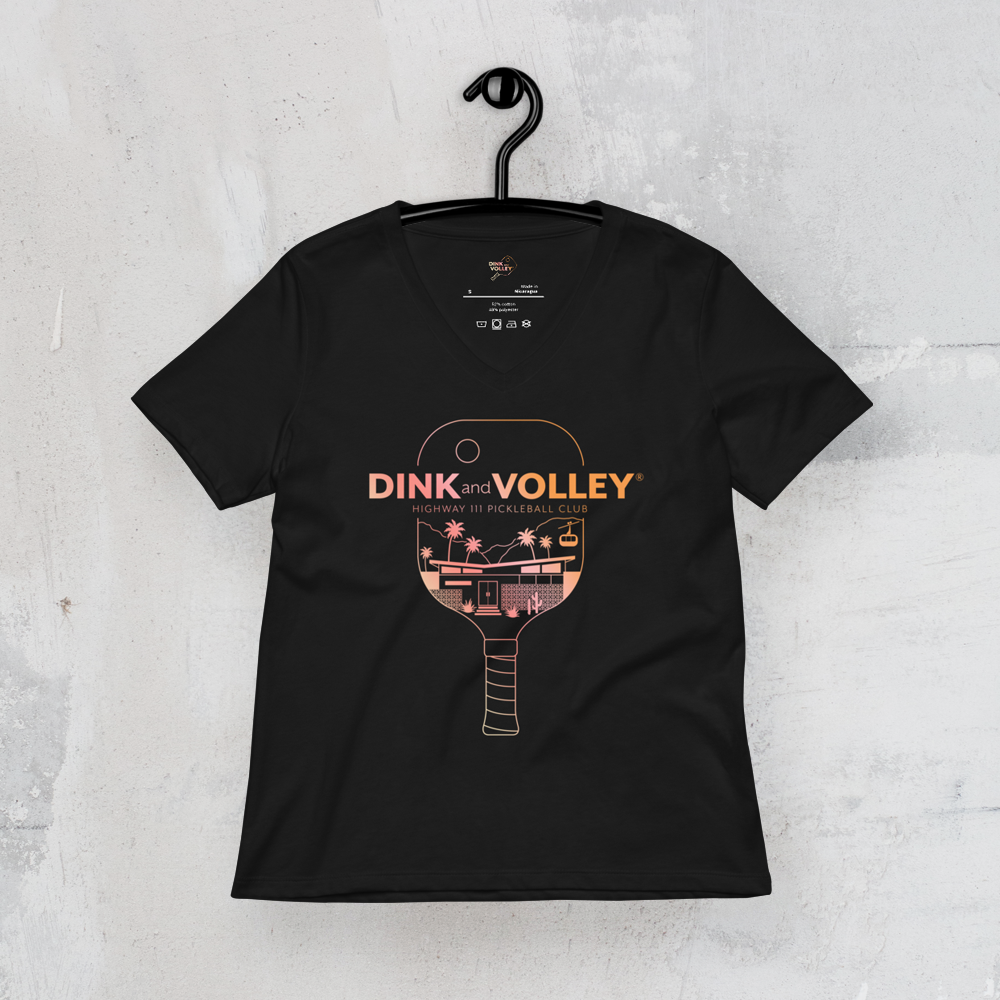The Palm Springs Women's V-Neck Tee