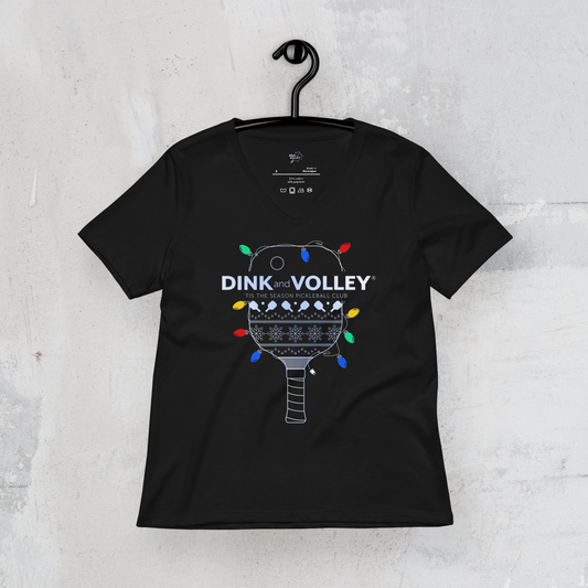 The Tis The Season Holiday Women's V-Neck Tee