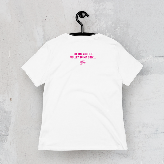 The Dink To My Volley Women's V-Neck Tee