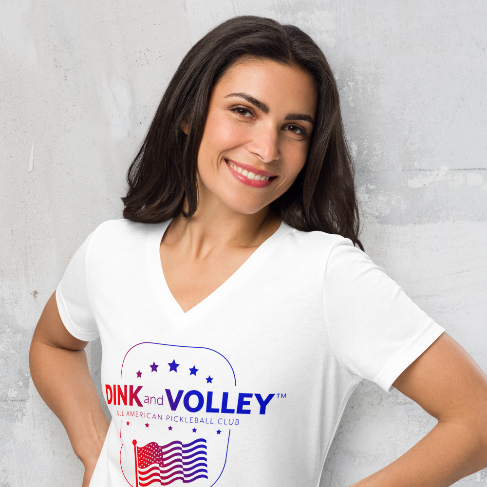 The All American Women's V-Neck Tee