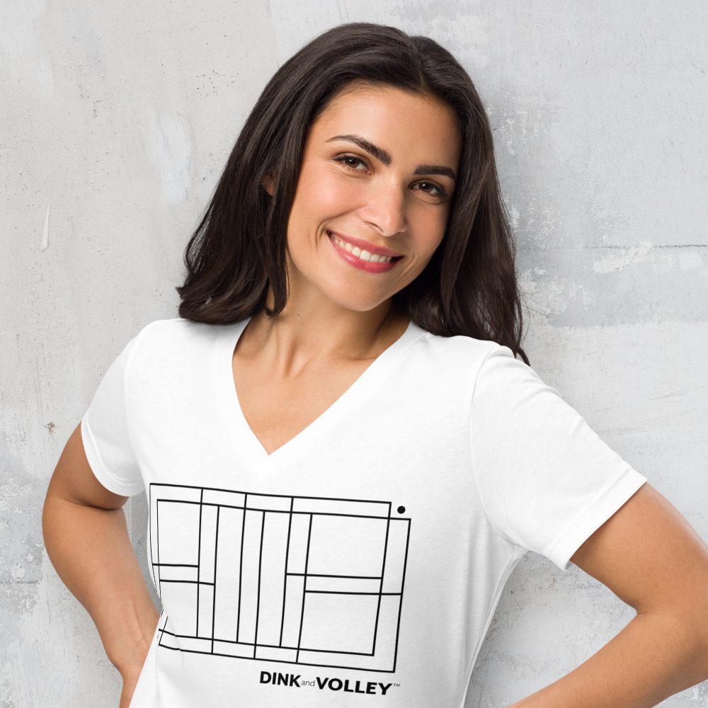 The Courts Women's V-Neck Tee