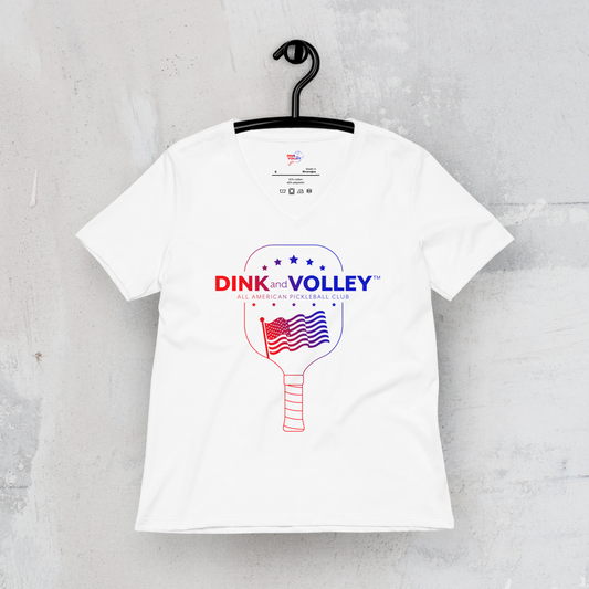 The All American Women's V-Neck Tee