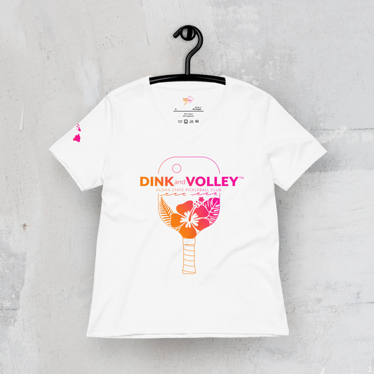 The Aloha State Women's V-Neck Tee