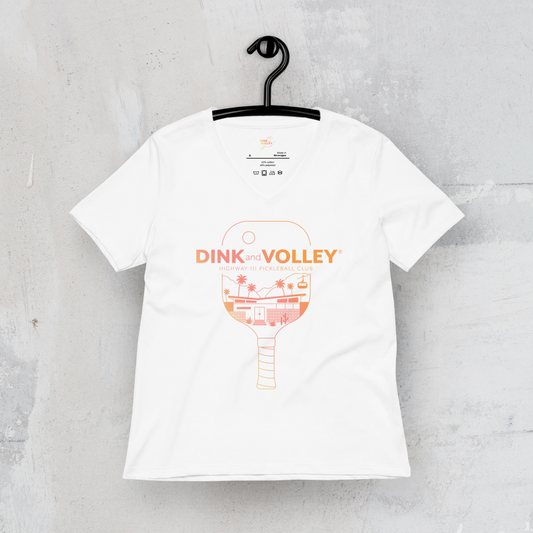 The Palm Springs Women's V-Neck Tee