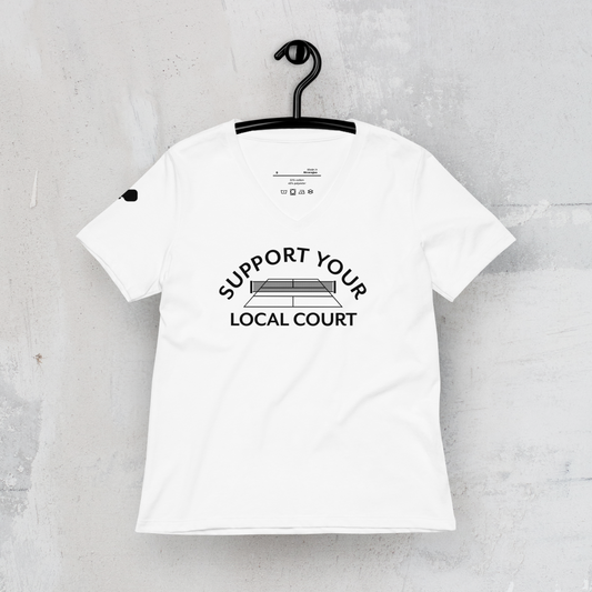 The Support Local V-Neck Tee