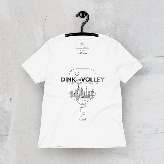 The New Yorker Women's V-Neck Tee