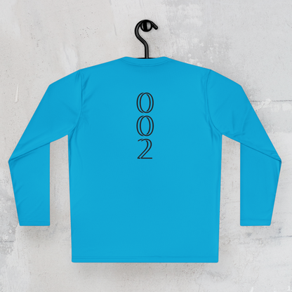 The 002 Unisex Long Sleeve Performance Tee