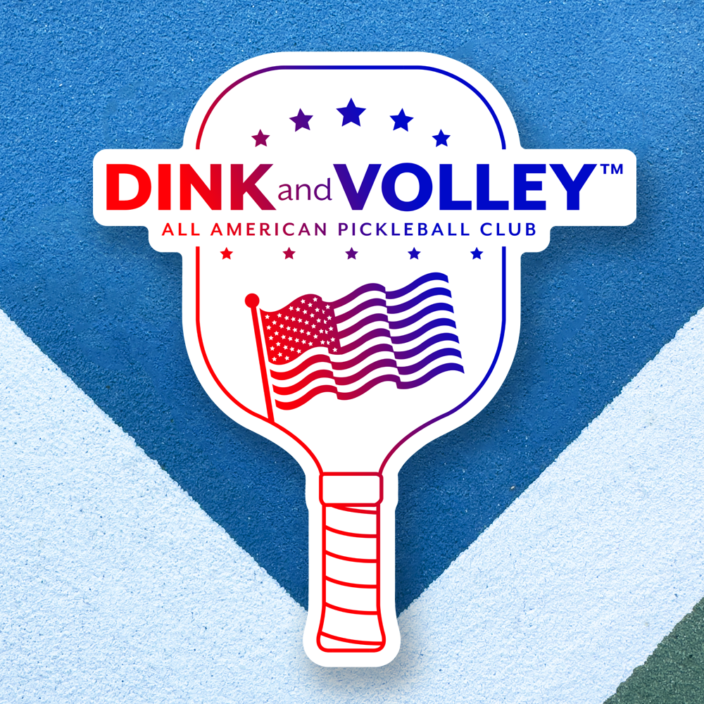 All American Pickleball Club Sticker