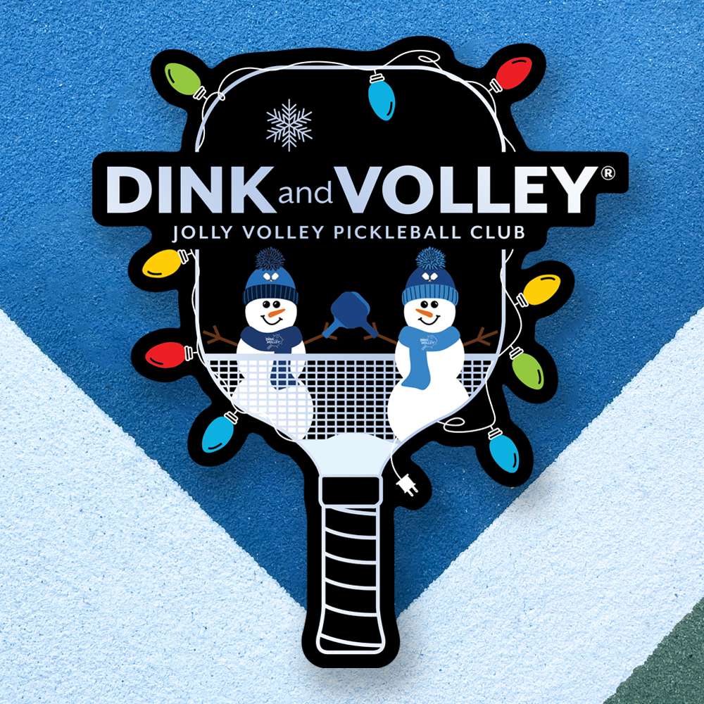 The Jolly Volley Pickleball Club Sticker