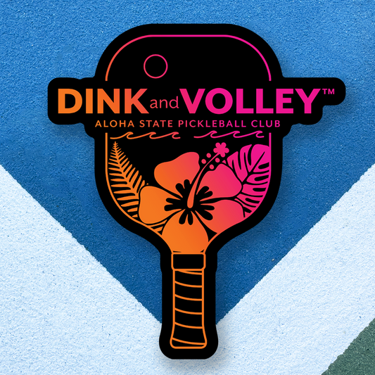 Aloha State Pickleball Club Sticker