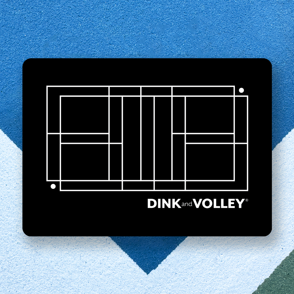 Pickleball Court Sticker