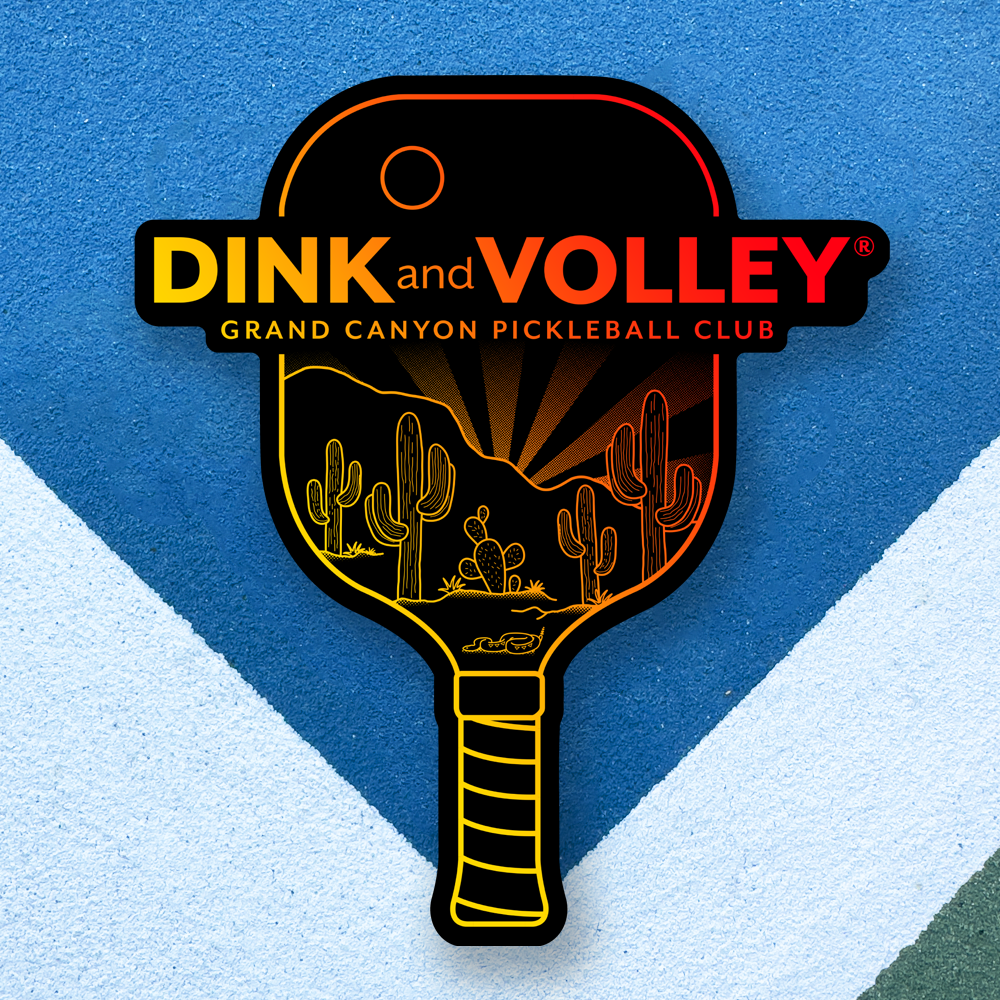 Grand Canyon Pickleball Club Sticker