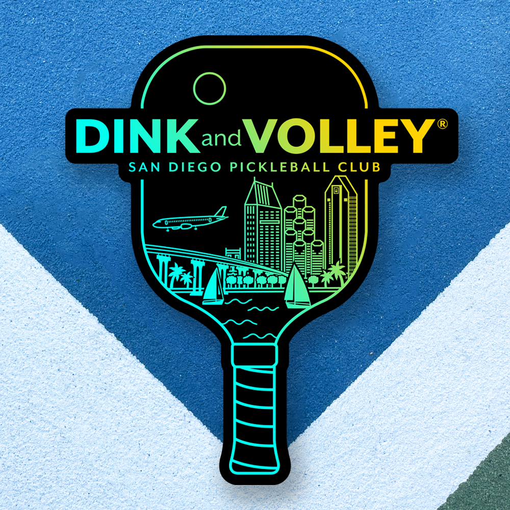 San Diego Pickleball Club Sticker