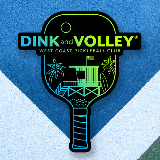 West Coast Pickleball Club Sticker
