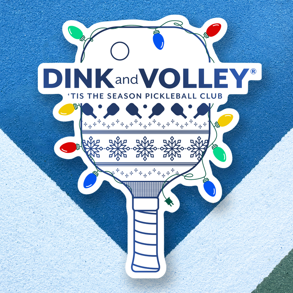 Tis The Season Pickleball Club Sticker