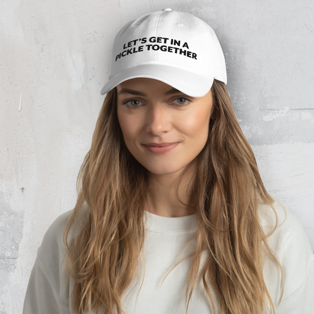 The Let's Get In A Pickle Together Hat