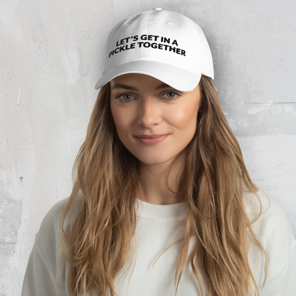 The Let's Get In A Pickle Together Hat