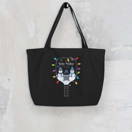 The Jolly Volley Holiday Organic Tote Bag
