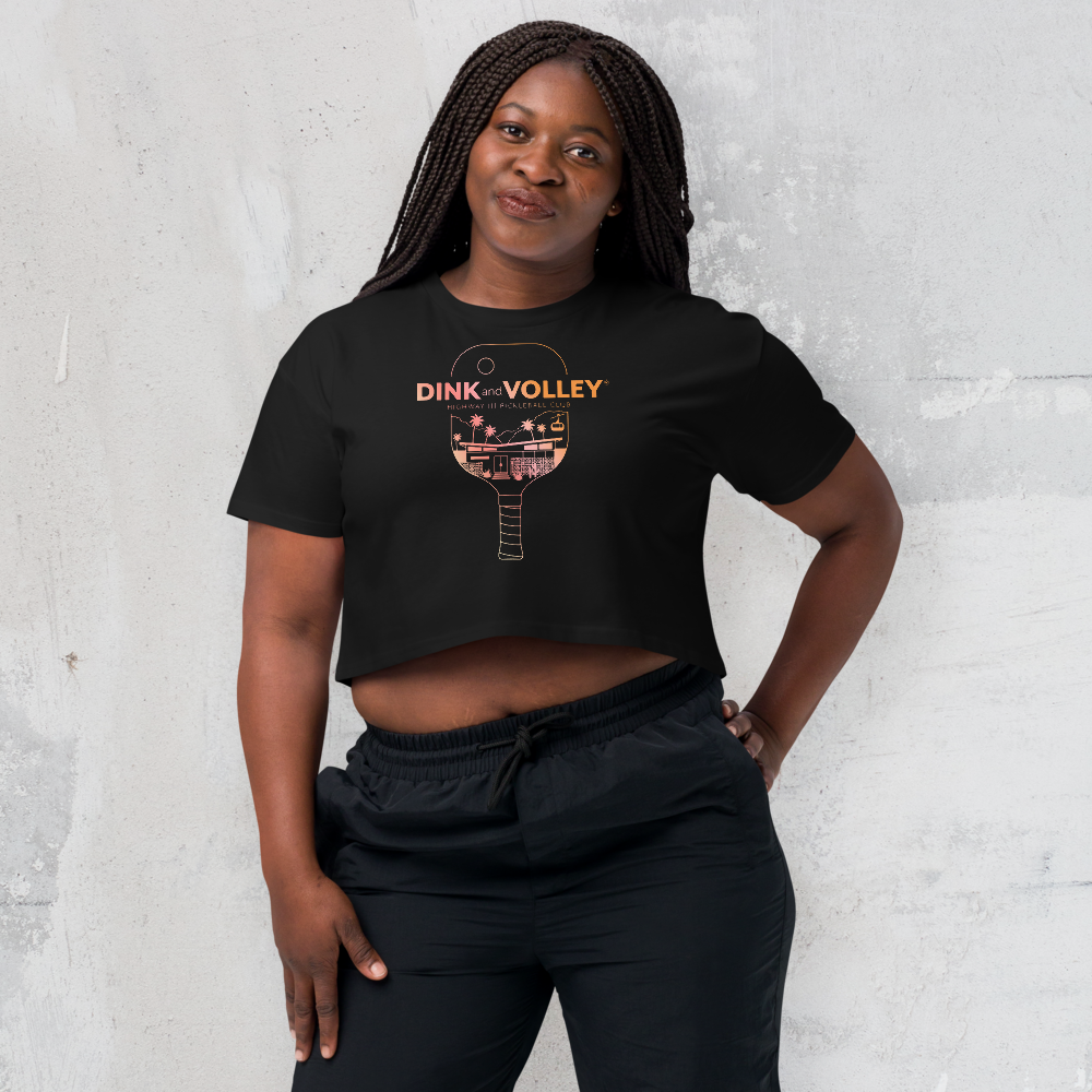 The Palm Springs Women's Crop Tee