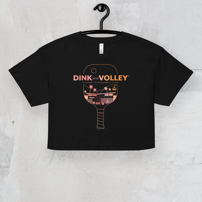 The Palm Springs Women's Crop Tee