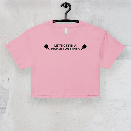 The Pickle Together Crop Tee