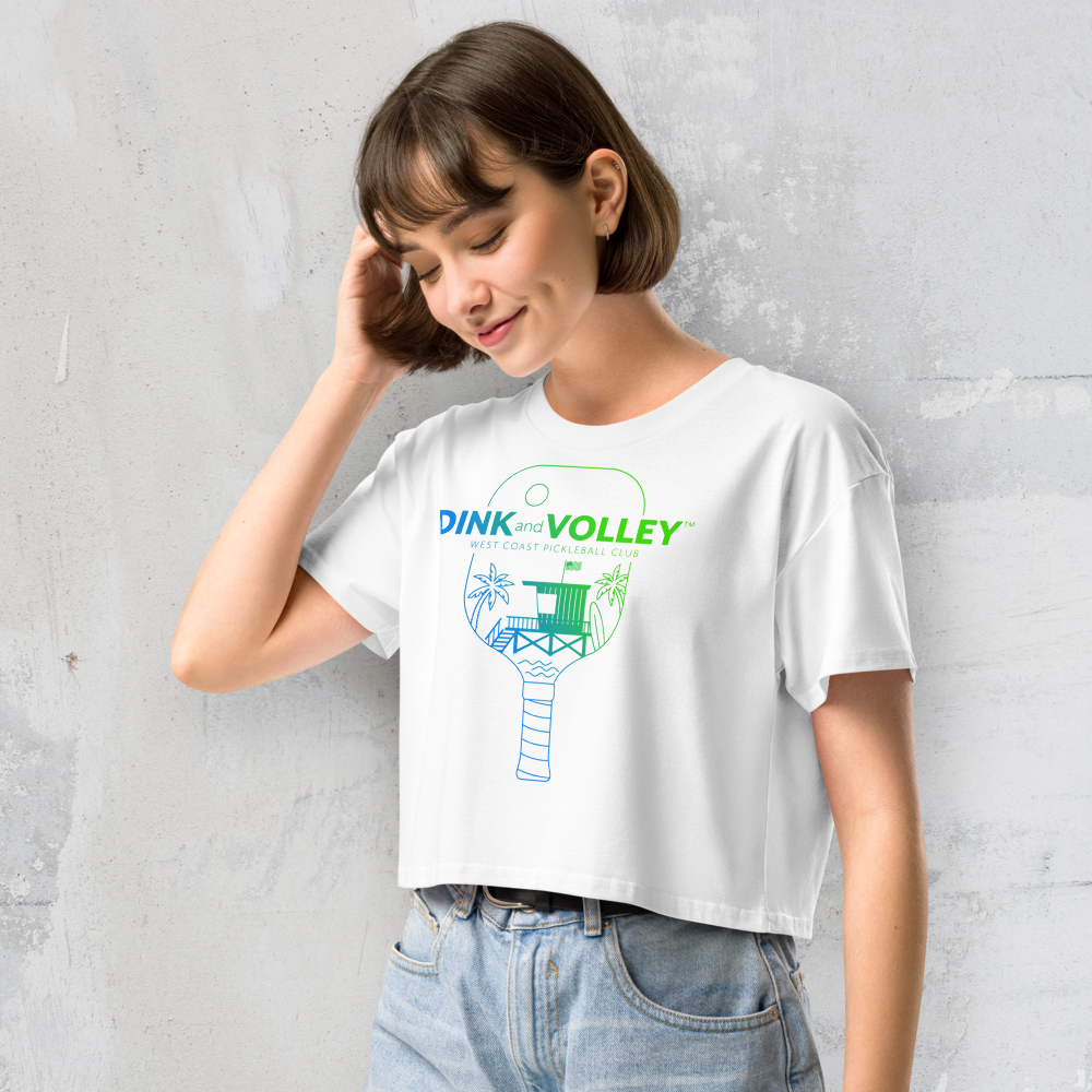 The West Coast Women's Crop Tee