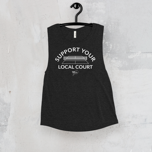 The Support Local Women's Muscle Tee
