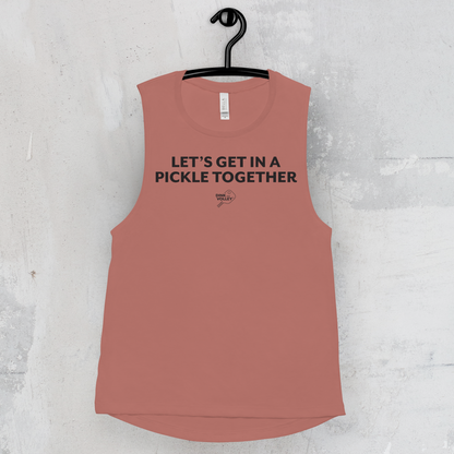 The Pickle Together Women's Muscle Tee