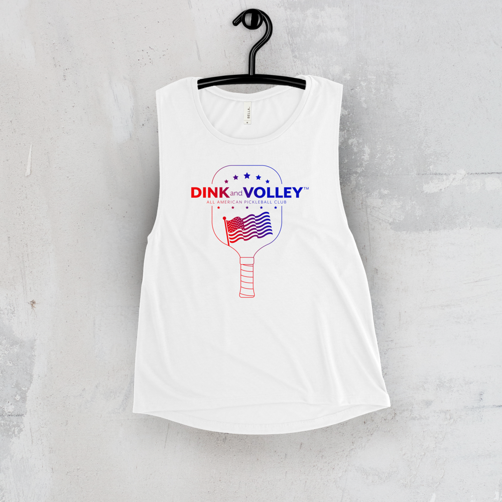 The All American Women's Muscle Tee