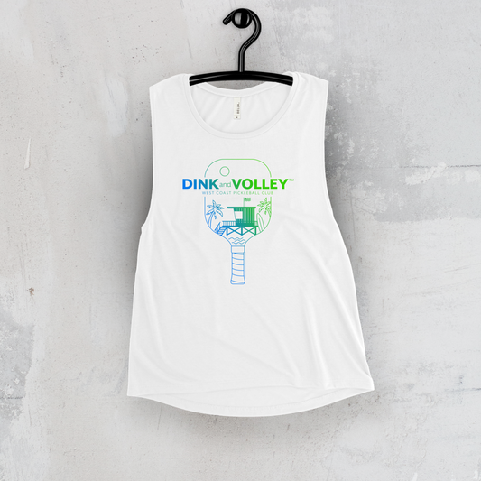 The West Coast Women's Muscle Tee