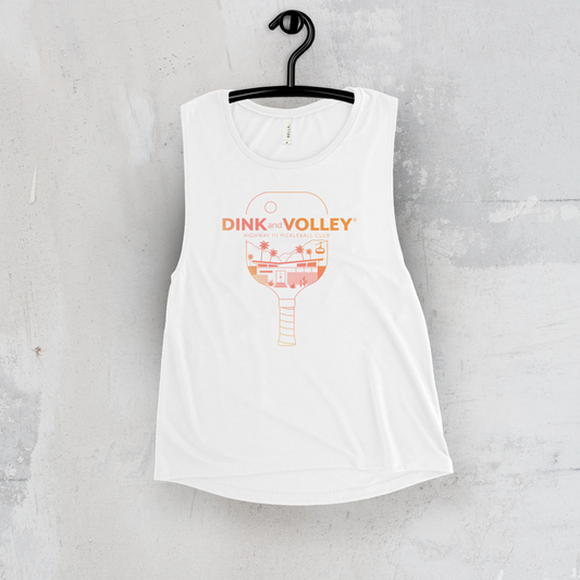 The Palm Springs Women's Muscle Tee