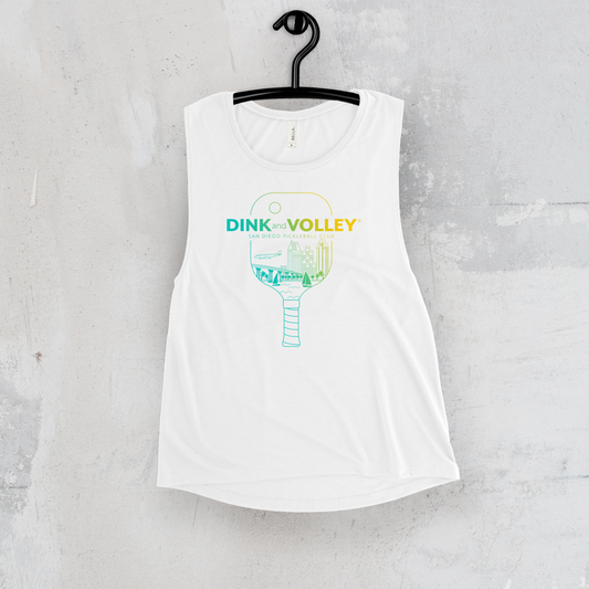 The San Diego Women's Muscle Tee