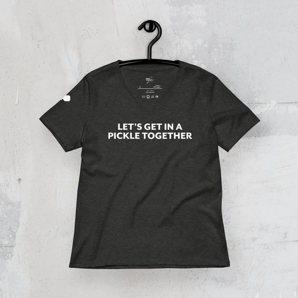 The Pickle Together Women's V-Neck Tee