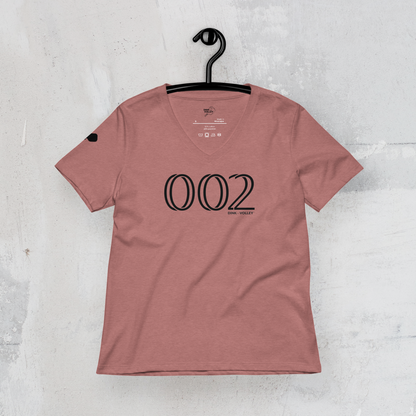 The 002 Women's V-Neck Tee