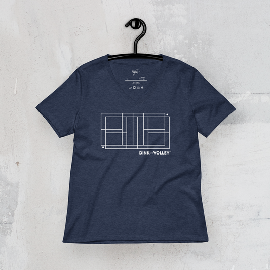 The Courts Women's V-Neck Tee