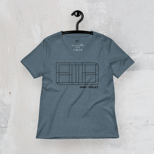The Courts Women's V-Neck Tee