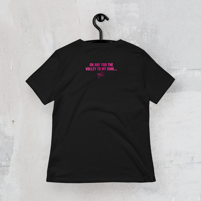 The Dink To My Volley Women's V-Neck Tee